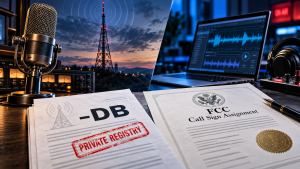 The Great "-DB" Call Sign Illusion: What Internet Radio Operators Are Really Paying For